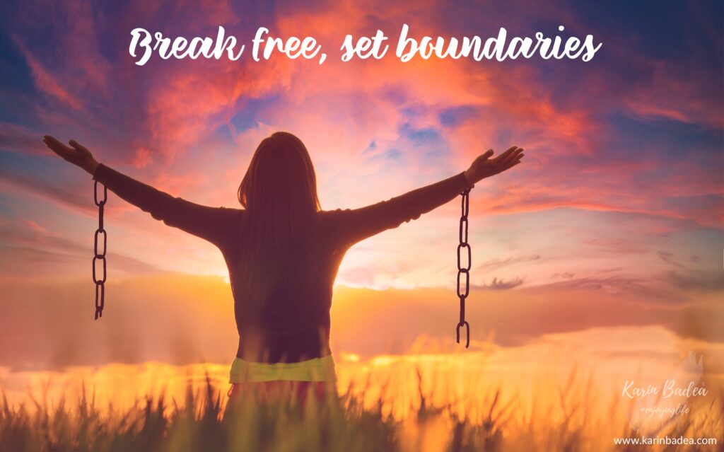 How to set boundaries and make sure they are respected. Break free from people pleasing.